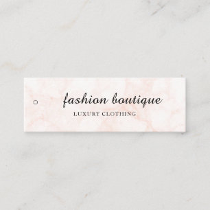 Minimalist Business Logo Clothing Label Hang Tag