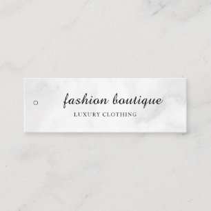 Minimalist Business Logo Clothing Label Hang Tag