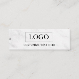 Minimalist Business Logo Clothing Label Hang Tag