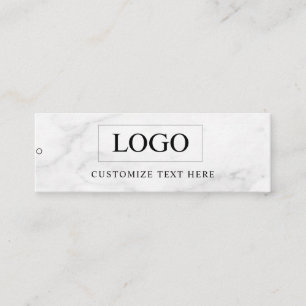 Minimalist Business Logo Clothing Label Hang Tag