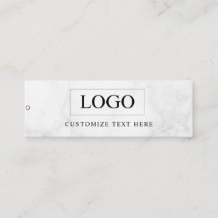 Minimalist Business Logo Clothing Label Hang Tag
