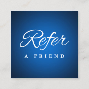 Minimalist Business Referral Card