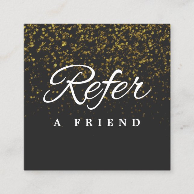Minimalist Business Referral Card (Front)