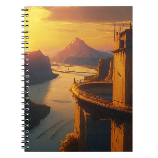 Minimalist Butterfly Silhouette  Notebook