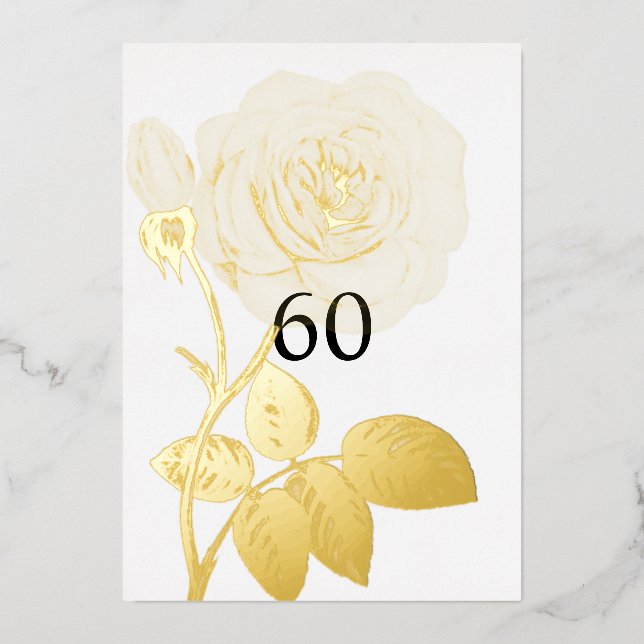 Minimalist calligraphy text birthday party  (Front)