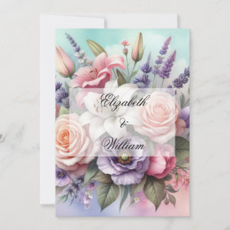 Minimalist calligraphy text  invitation