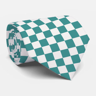 Minimalist Chequered Neck Tie