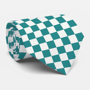 Minimalist Chequered Neck Tie