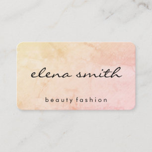 Minimalist Chic Grunge Business Card