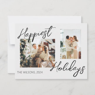 Minimalist Chic Holiday Card