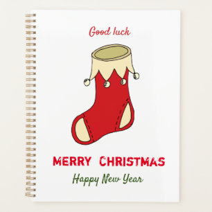 Minimalist Christmas and New Year Happy    Planner