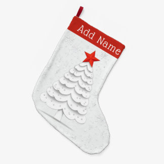 Minimalist Christmas Large Christmas Stocking