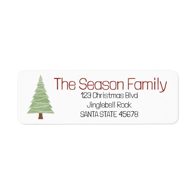 Minimalist Christmas Tree  (Front)