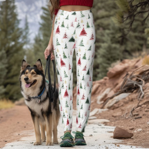 Minimalist Christmas Tree  Leggings