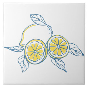 Minimalist Citrus Tile