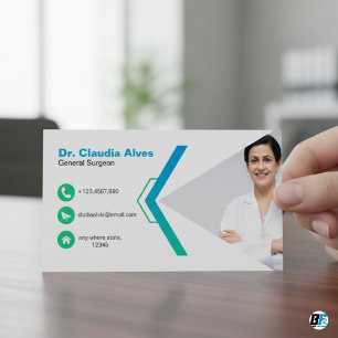 Minimalist Classic for General Surgeons, Classic D Business Card