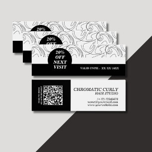 Minimalist Classy Black White Abstract Pattern 