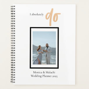 Minimalist Classy Simple Wedding Organizational Planner