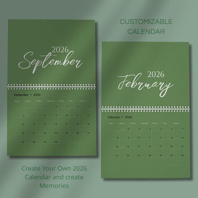 Minimalist Clean Design Calendar (Creator Uploaded)