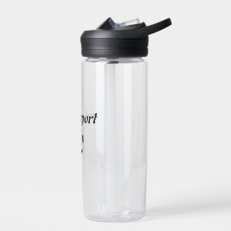 Minimalist Clear Sports Water Bottle