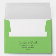  Minimalist Clover  A7 Envelope