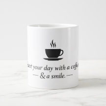 Minimalist Coffee Quote Design – Modern Typography