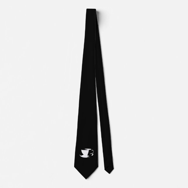 Minimalist Coffee Tie (Front)