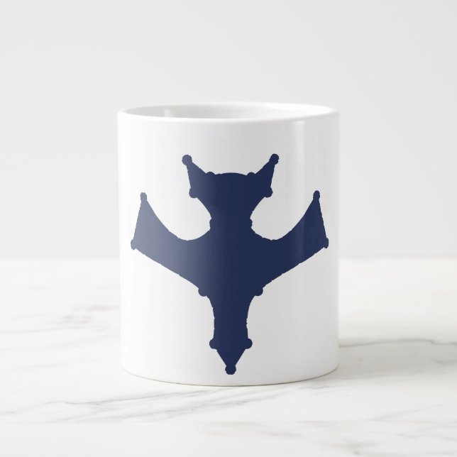 Minimalist Constellation Line Art Large Coffee Mug (Front)