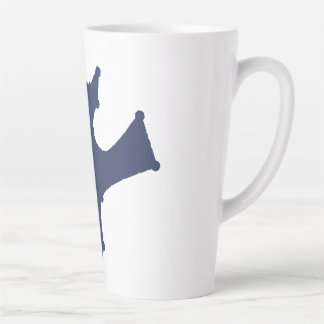 Minimalist Constellation Line Art Latte Mug