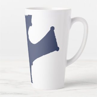 Minimalist Constellation Line Art Latte Mug