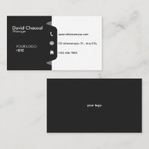Minimalist Contact Information
