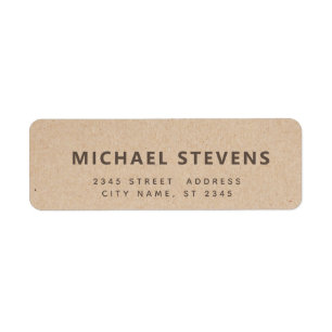 Minimalist contemporary simple cardboard