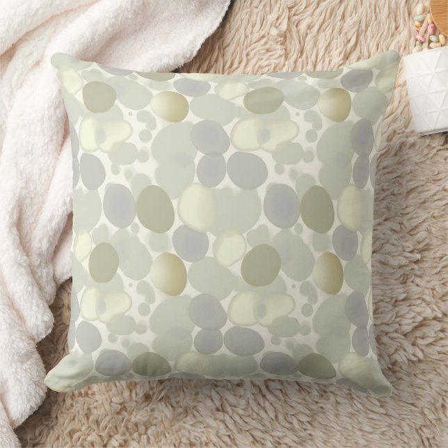 minimalist cool splash pattern  throw pillow (Blanket)