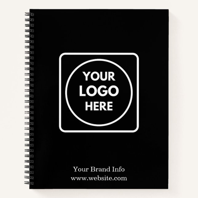 Minimalist Corporate Notebook | Custom Business  (Front)