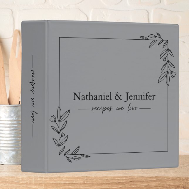 Minimalist Couples Recipe  Binder (Creator Uploaded)