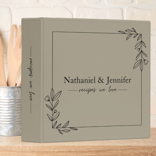 Minimalist Couples Recipe  Binder (Creator Uploaded)