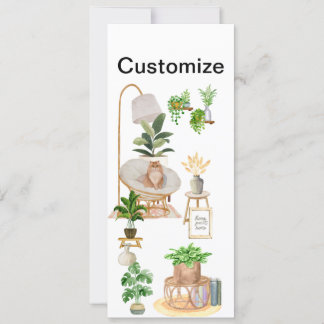 Minimalist Cozy Home Bookmark 
