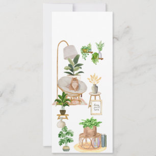 Minimalist Cozy Home Bookmark 