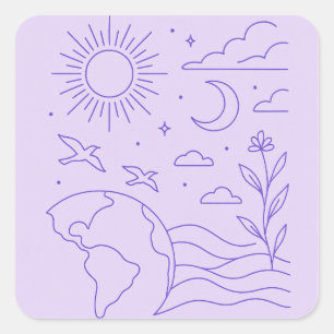 Minimalist Creation Sticker