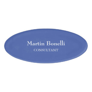Minimalist Creative Useful Durable Plain Simple Name Tag