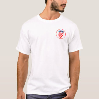 Minimalist Croatian Emblem T-Shirt