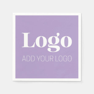 Minimalist Custom Logo Weddings & Business Napkin