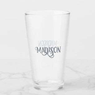 Minimalist Custom Name Glass