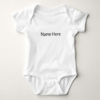 Minimalist Custom name text black white