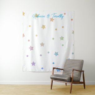 Minimalist Custom Text Tapestry