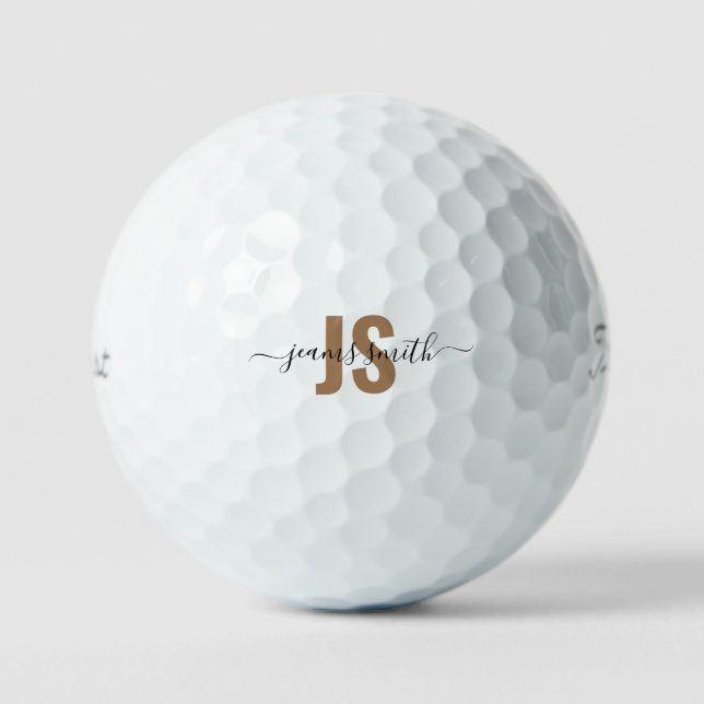 Minimalist Customize Golf Balls (Front)