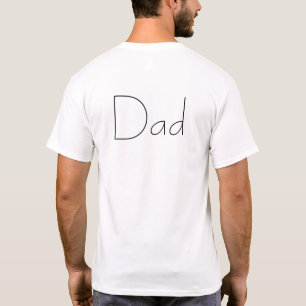Minimalist Dad Wedding Rings White Shirt