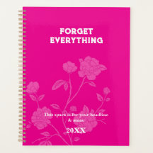 Minimalist Daily Planner – Elegant & Funny 