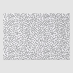 Minimalist Dalmatian Spots Simple Modern Cute Tissue Paper
