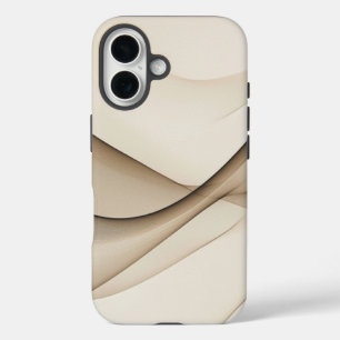 Minimalist   Delicate Leaf & Branch Sketch iPhone 16 Case
